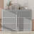 Queen Size Horizontal Murphy Bed Wall Bed With LED Lights-107510385