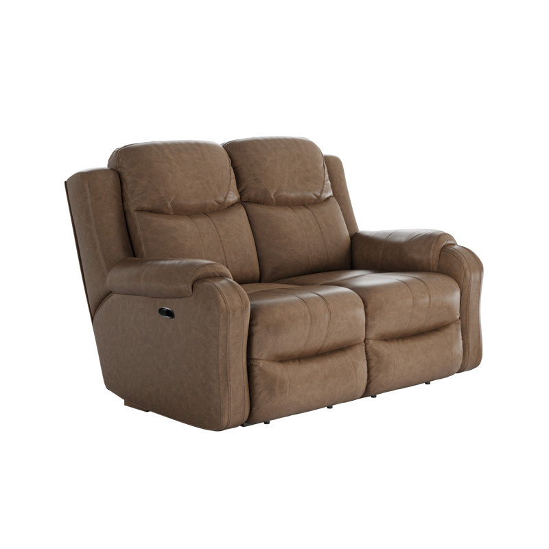 Causeuse inclinable double Marvel, Marron foncé