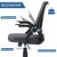 Home Office Desk Set With 1 Office Chair, Modern Desk Computer Desk With Storage Shelves, Writing Table With Chair For Home Office-849943