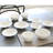 Irisa 10 Piece Bone China Dinnerware Set - Service for 2