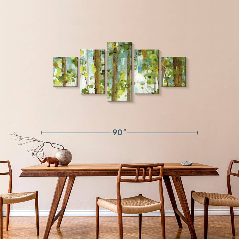 Forest Study II, 34" H x 74" W