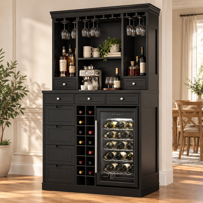 45.3 " L Bar Cabinet