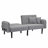 Folding Ottoman Sofa Bed with stereo (Gray)
