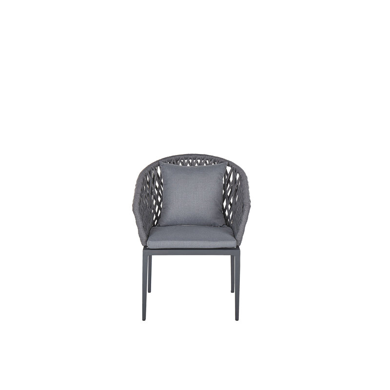 Outdoor Patio Dining Armchair with Cushion