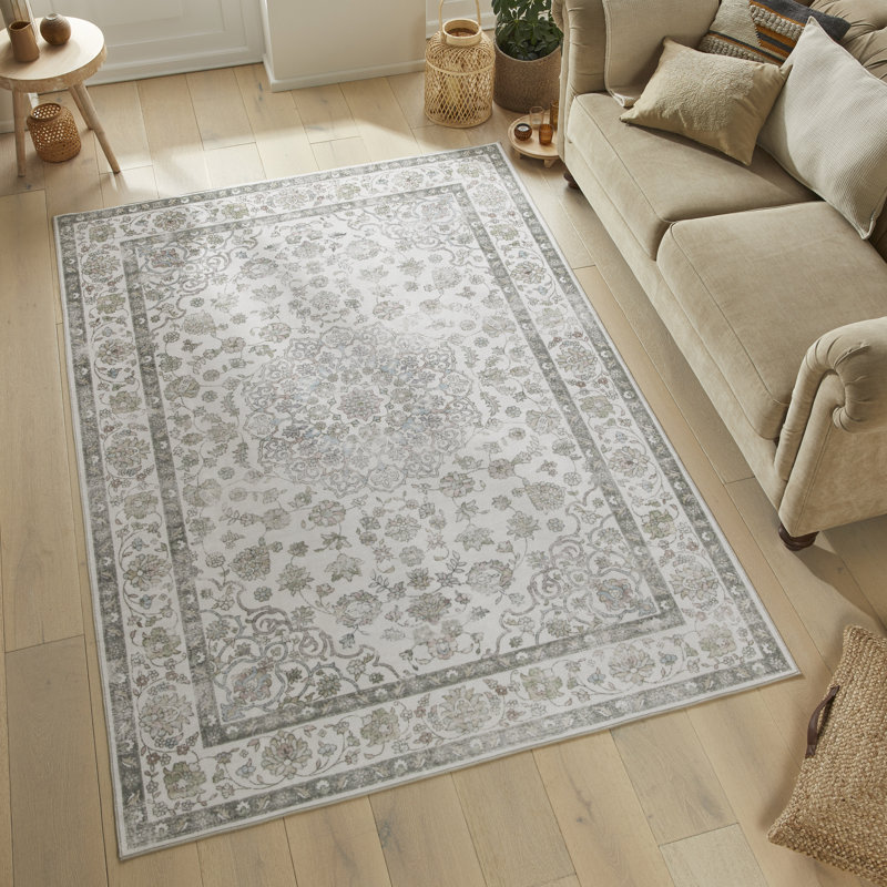 Keira Oriental Machine Printed Area Rug, Rectangle 200 x 300 cm