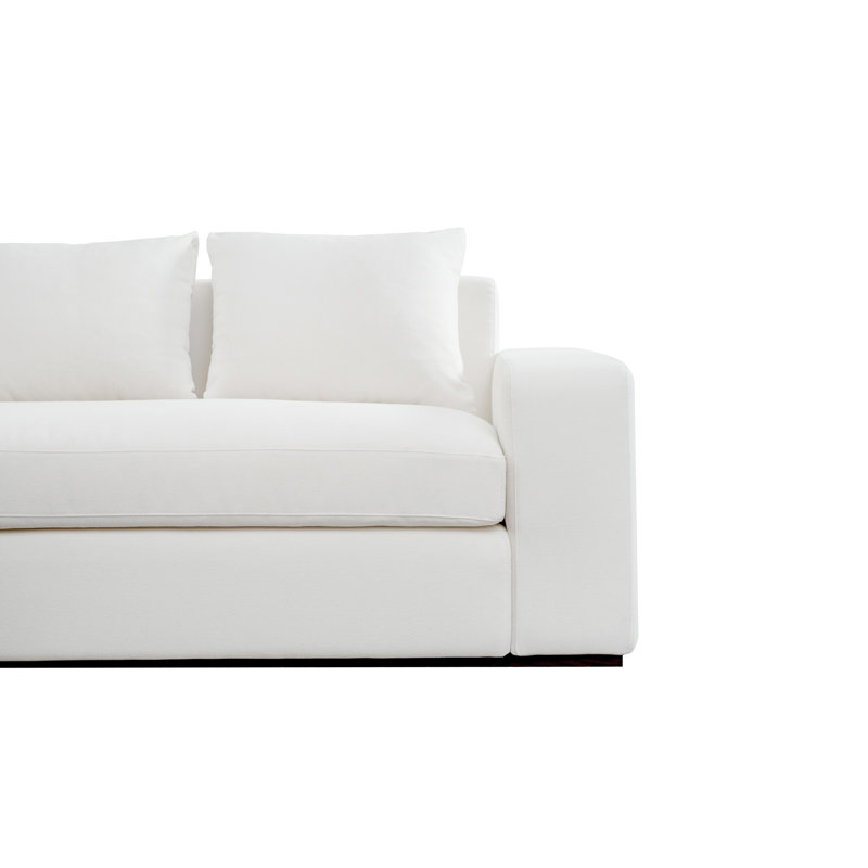 Thomas Sectional, Left Hand Facing, Alabaster Crypton Performance Weave