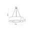 Caines 8 - Light White Drum/Cylinder Pendant