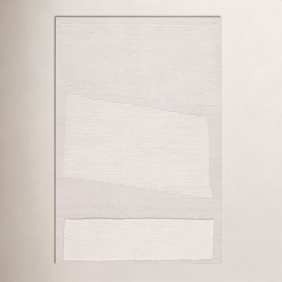 Mullen Ivory Flatweave Wool Rug