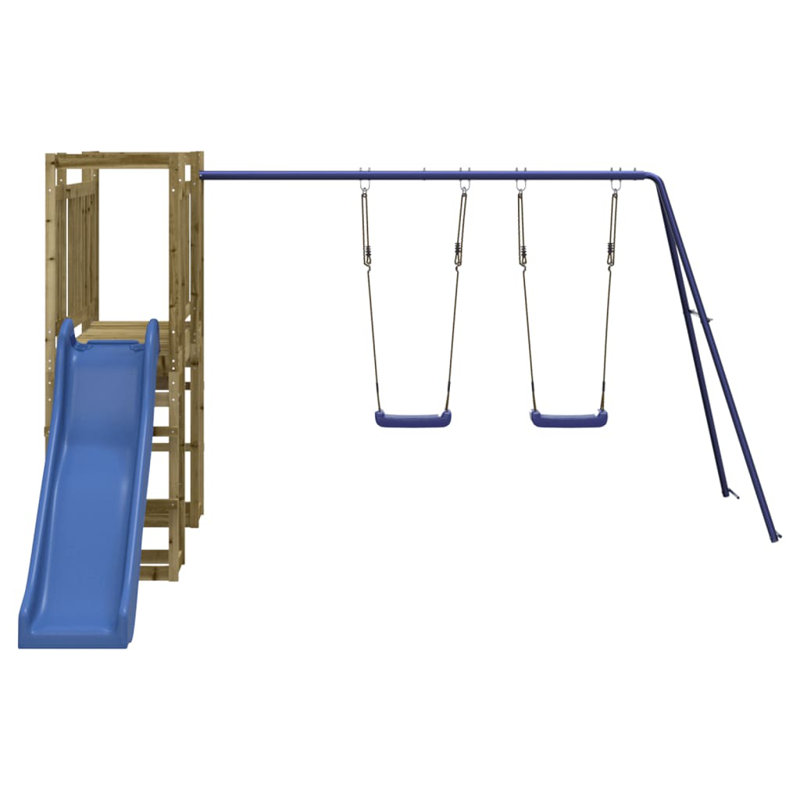 Gazaway Freeport Park Swing Set with Swing(s), Green
