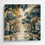 Cities Savannah GA Grey Metal Wall Art-2037225641