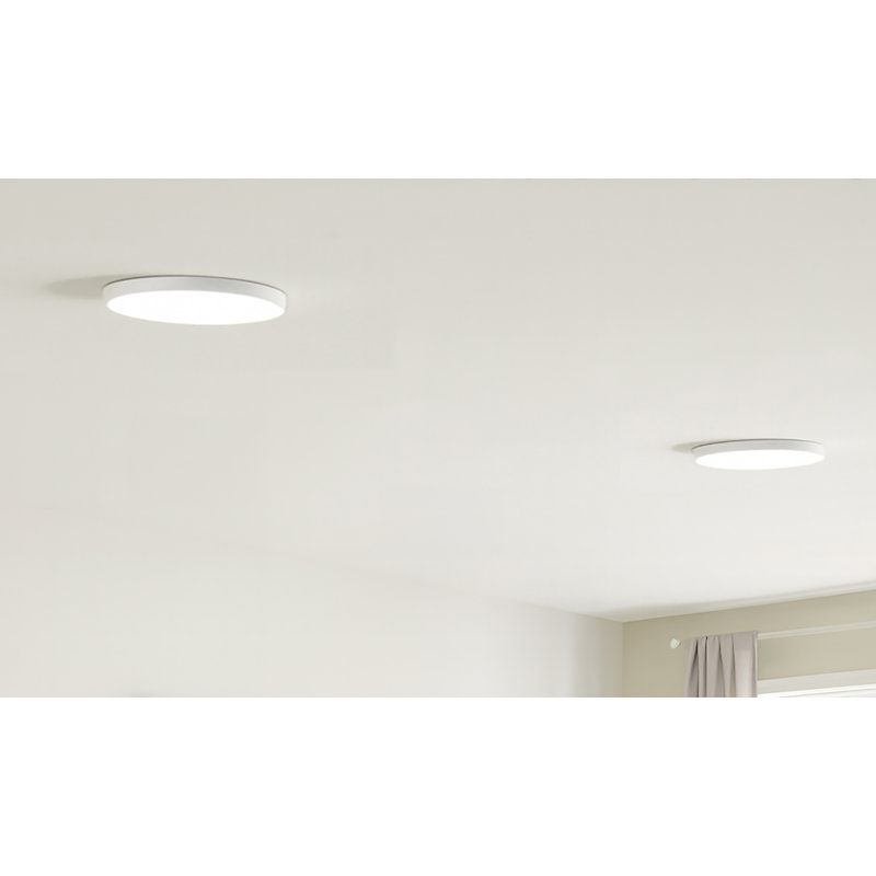 Plafonnier encastré à DEL Brim - blanc - 12 po de diamètre, 12", 24 W