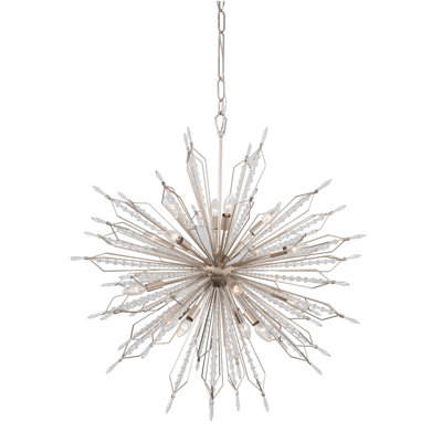 Orbital Pendant - 36"D x 36"W x 37"H - Gold Dust