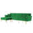 Velours vert est en rupture de stock