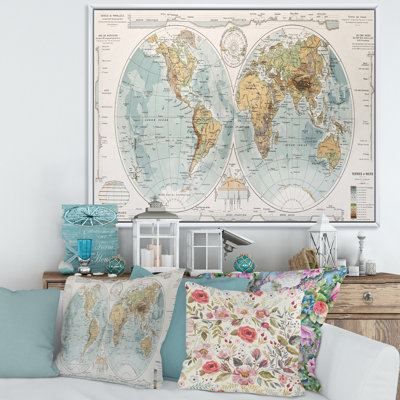 " Ancient Map Of The World II "
