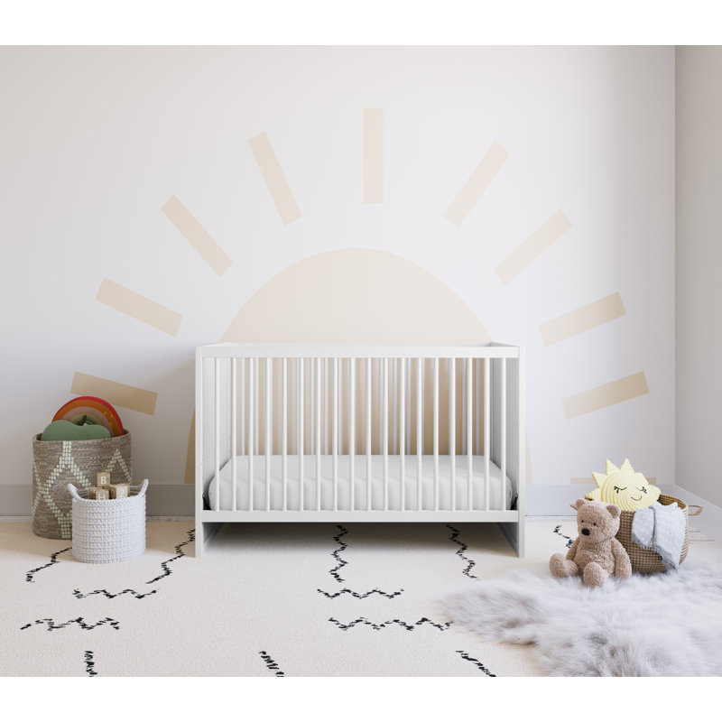 Lit de bébé convertible 3-en-1 Calabasas, Blanc