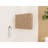 3-Door Bathroom Side Cabinet, & Stylish Mounting 35.56 In. Quality Construction, Finish-819108753
