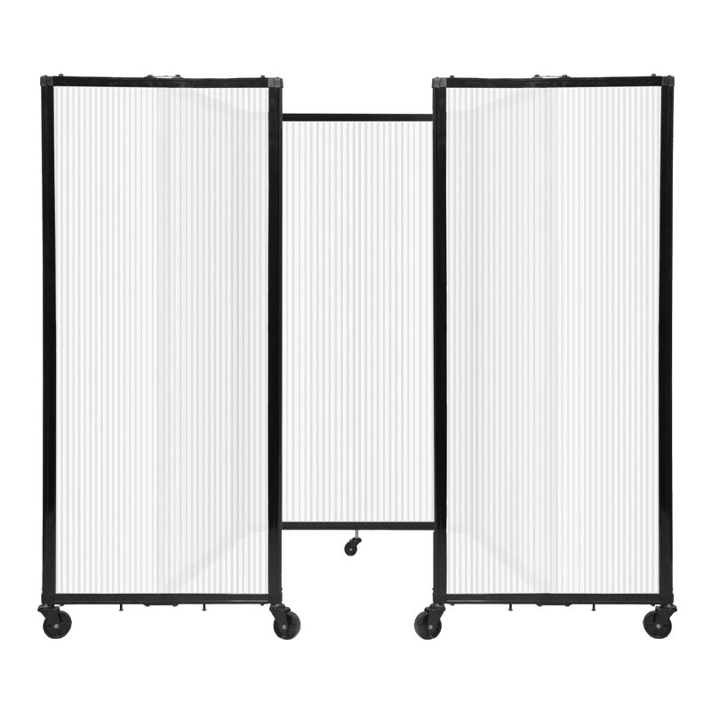 Cloison murale en polycarbonate 360, H 60 po x l 102 po, Opale