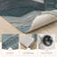 Tapis de cuisine lavables antidérapants Abstract Waves
