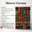 Motifs Indigènes - Rideau de douche Premium-570626050
