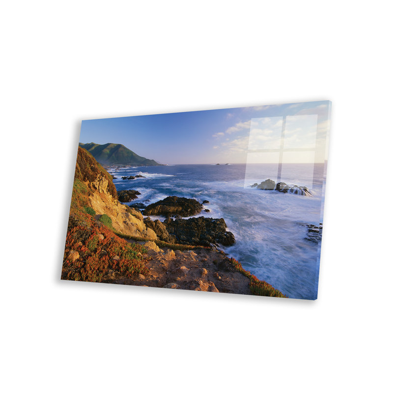 Bruen Coastline, Big Sur, Garrapata State Beach, Californie sur plastique / acrylique par Tim Fitzharris