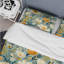 Playful Blooming Floral Motif I - Ensemble de housse de couette floral-655761340