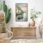 «Positano Azure Retreat», impression encadrée sur papier par Azure Artisanal Studio-2124016337-2124016339