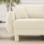 Boucle Fabric 3-Seat Sofa Including 2 Pillows，Ottoman-2137272121