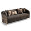 Lisbon 98'' Chenille Round Arm Sofa-1165448316