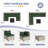 7 Pieces Rattan Patio Conversation Sets With Cushions-1993014302