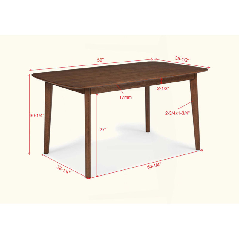 Table de salle à manger Mid-Century