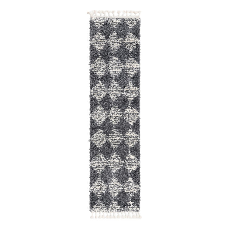 Serenity Shag Geometric Indoor Rug