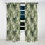 Bambou Fusion motif tropical I - Rideau floral - Rideau occultant en velours - 1 panneau-107546290
