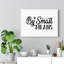 By Small Means - Wrapped Canvas Print-114779147
