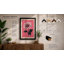 Pink Gerbera Study Botanical - Framed Print-316096007-316096002