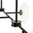 6-light Glass Linear Kitchen Island Chandelier-1189815916