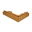 Canapé modulaire en cuir