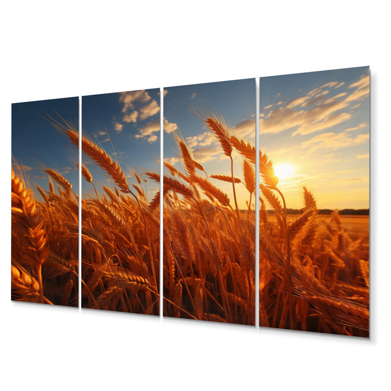 Modern Cities & Countries Wall Decor on Metal