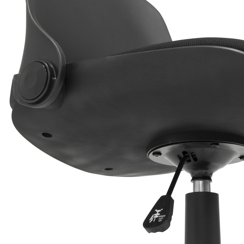 Courtright Polyester Blend Task Chair, Black