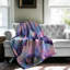 Pastel Dreamscape - 1 Piece Premium Sherpa Blanket Throw Blanket-1623219715