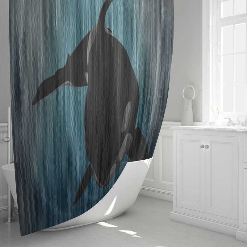 Lerch Shower Curtain, 83" H x 70" W