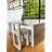Kimoree Upholstered Counter Stool with Solid Wood Frame