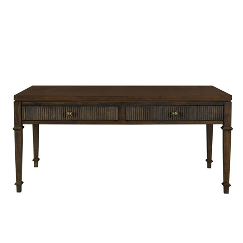 Fluted 2-Drawer Coffee Table