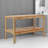 8 Pair Solid Wood Shoe Rack