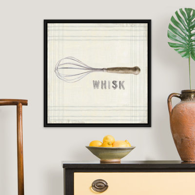 «Floursack Kitchen Sign IV» par Danhui Nai, reproduction sur toile