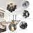 Hecker 4 - Light Unique Glass Globe Flush Mount