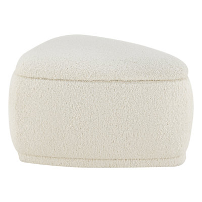 Adna 26.5'' Triangular Upholstered Storage Ottoman