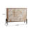 Retro Carved Distressed Solid Wood Sideboard