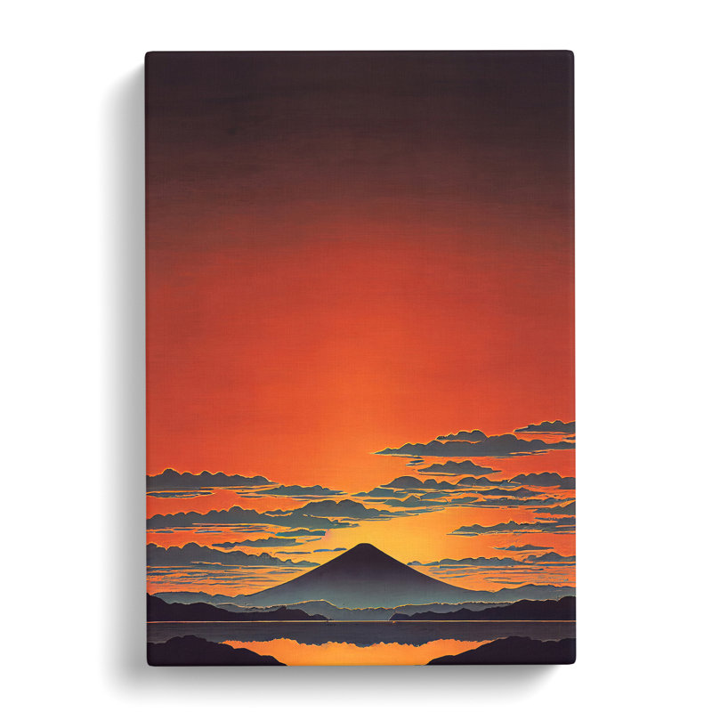 XV1022-4270X Stupendous Sunset - Print, Wrapped Canvas, No Matte, 50cm H x 35cm W