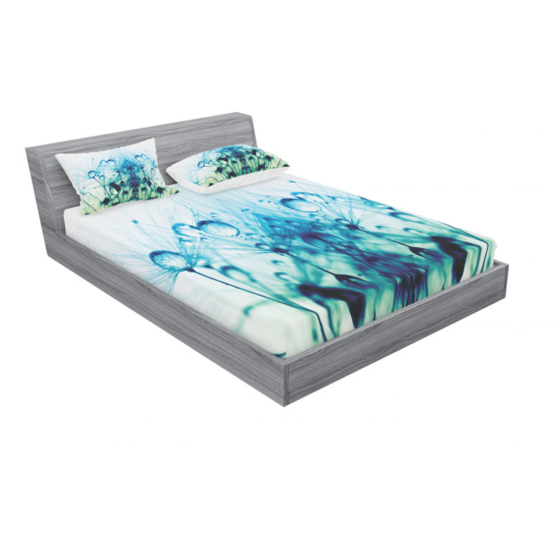 Microfiber Sheet Set, Queen Sheet Set + Fitted Sheet + 2 Pillowcases