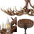 Rohrbach Candle Style Wagon Wheel Chandelier-238798685-193333468